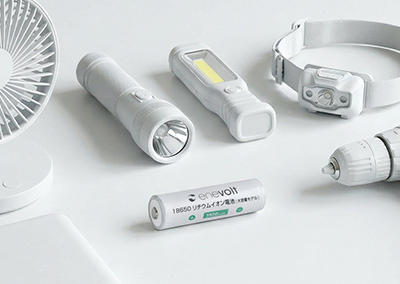 18650リチウムイオン電池 標準タイプ / 大容量タイプ 3R-EV18650