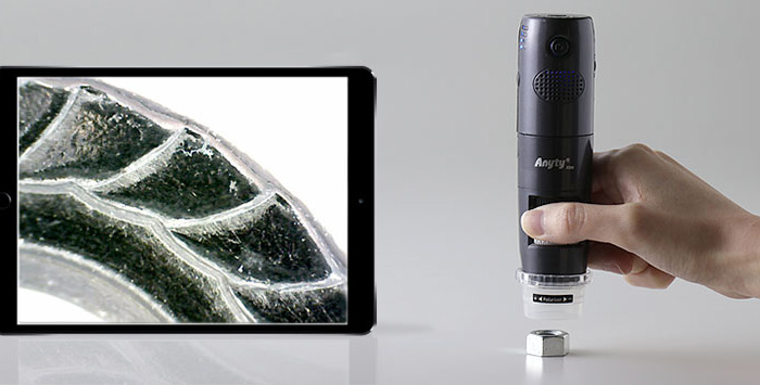 カメラ その他 WIFI接続デジタル顕微鏡 偏光モデル（200倍） 3R-WM401WIFI-PL 