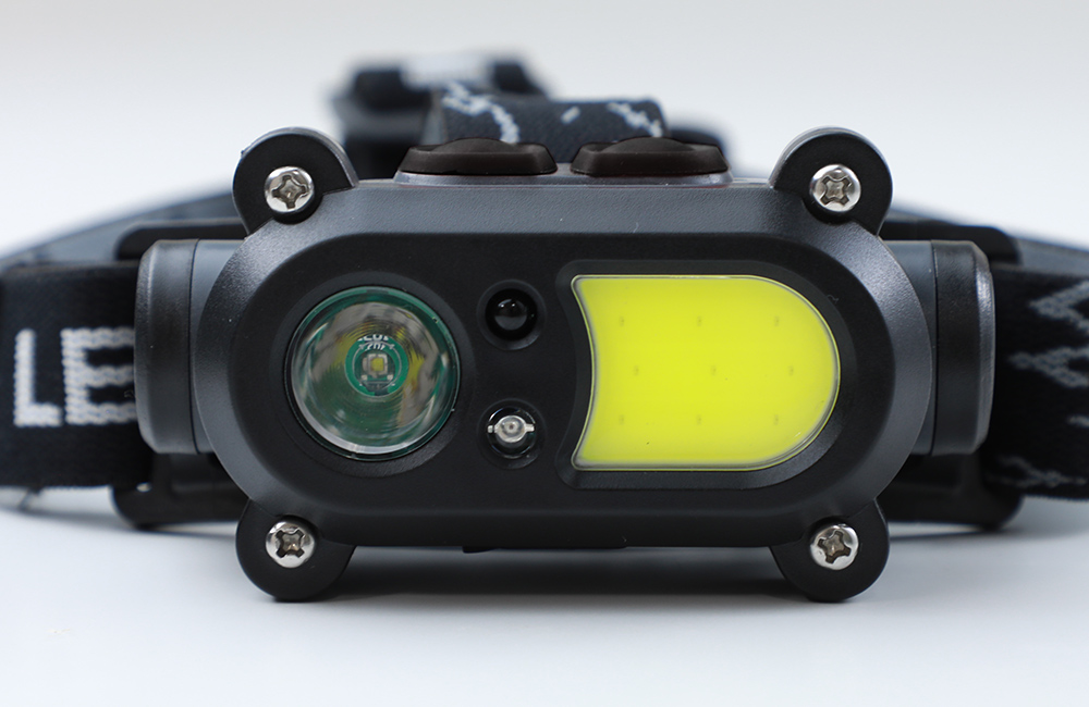 ワイド＆スポット 充電式LEDツインヘッドライト 3R-HDL02 | スリー